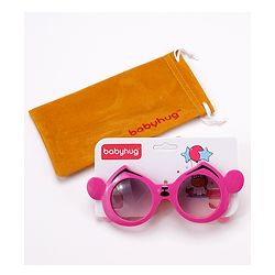Babyhug Round Shape Sunglasses  -Dark Pink