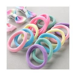 Babyhug Free Size Hair Clips & Bands Set - Multicolor