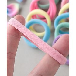 Babyhug Free Size Hair Clips & Bands Set - Multicolor