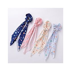 Babyhug Scrunchies Pack of 4 - Multicolour
