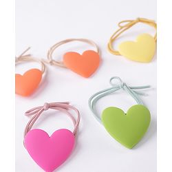 Babyhug Rubber Bands Set of 4 Pairs- Multicolor
