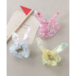 Babyhug Rubber Bands Knot Design Pack Of 3 - Multicolor