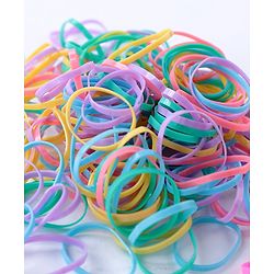 Babyhug Free Size Rubber Bands Sets of 3 - Multicolor