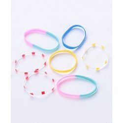 Babyhug Free Size Rubber Bands Sets of 3 - Multicolor