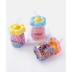 Babyhug Free Size Rubber Bands Sets of 3 - Multicolor