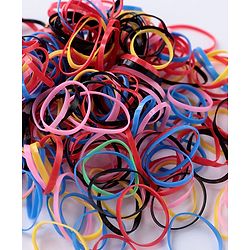 Babyhug Free Size Rubber Bands Sets of 3 - Multicolor