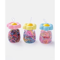 Babyhug Free Size Rubber Bands Sets of 3 - Multicolor