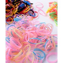 Babyhug Free Size Rubber Bands Sets of 3 - Multicolor