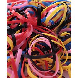 Babyhug Free Size Rubber Bands Sets of 3 - Multicolor