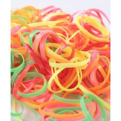 Babyhug Free Size Rubber Bands Sets of 3 - Multicolor