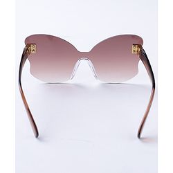 Babyhug Butterfly Shaped Sunglasses - Brown