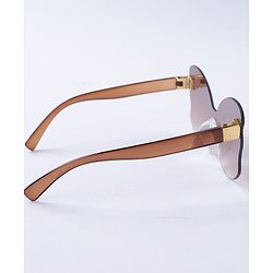 Babyhug Butterfly Shaped Sunglasses - Brown