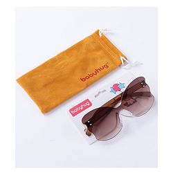 Babyhug Butterfly Shaped Sunglasses - Brown