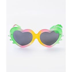 Babyhug Heart Shape Sunglasses Free Size - Multicolour