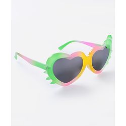 Babyhug Heart Shape Sunglasses Free Size - Multicolour