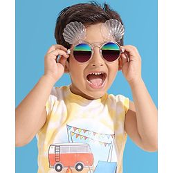 Babyhug Free Size Shell Shape Sunglasses - White