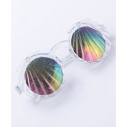 Babyhug Free Size Shell Shape Sunglasses - White