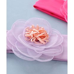 Babyhug Flower Headbands Pack Of 3 - Pink