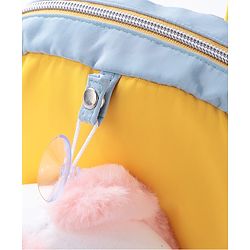 Babyhug Unicorn Soft Toy Backpack - Yellow