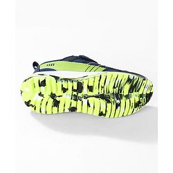 Cute Walk by Babyhug Color Block Sports Shoes with Velcro Closure - Blue