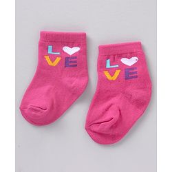 Cute Walk by Babyhug Cotton Knit Regular Length Antibacterial Socks Multiple Designs Pack Of 5 - Multicolour
