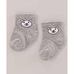 Cute Walk by Babyhug Ankle Length Antibacterial Socks Printed Pack Of 3 - Multicolour
