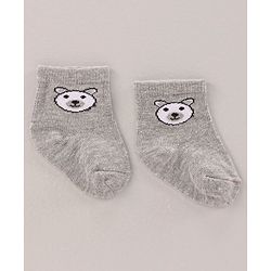 Cute Walk by Babyhug Ankle Length Antibacterial Socks Printed Pack Of 3 - Multicolour