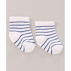 Cute Walk by Babyhug Ankle Length Antibacterial Socks Printed Pack Of 3 - Multicolour