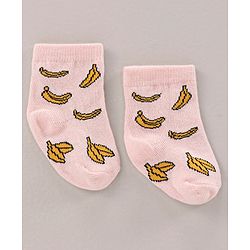 Cute Walk by Babyhug Ankle Length Antibacterial Socks Printed Pack Of 3 - Multicolour