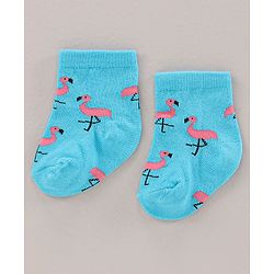 Cute Walk by Babyhug Ankle Length Antibacterial Socks Printed Pack Of 3 - Multicolour