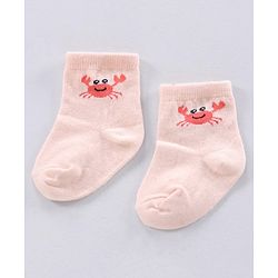 Cute Walk by Babyhug Ankle Length Antibacterial Socks Pack Of 3 - Multicolor