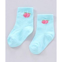 Cute Walk by Babyhug Ankle Length Anti-Bacterial Socks Multi Pattern Pack Of 3 - Multicolor