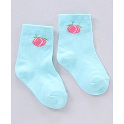 Cute Walk by Babyhug Ankle Length Anti-Bacterial Socks Multi Pattern Pack Of 3 - Multicolor