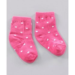 Cute Walk by Babyhug Ankle Length Anti-Bacterial Socks Multi Pattern Pack Of 3 - Multicolor