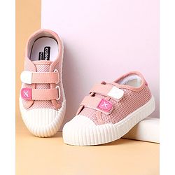 Cute Walk by Babyhug Casual Shoes With Velcro Closure - Pink