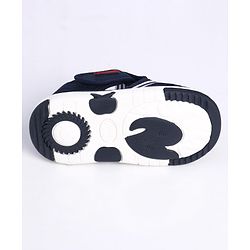 Cute Walk by Babyhug Sandals With Velcro Closure Fries Print- Navy Blue White