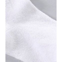 Cute Walk by Babyhug Ankle Length Antibacterial Non Terry Socks Pack Of 3 - White