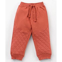 Babyhug Cotton Full Sleeves T-Shirt & Lounge Pants With Hooded Sweatshirt Stripes & Bear Print- White Brown