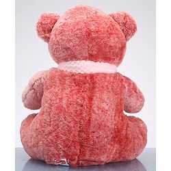 Babyhug Teddy Bear With Muffler Soft Toy - Height 45 cm -Colour May Vary| Cozy Plush Teddy with Stylish Muffler | Fosters Comfort & Emotional Bonding | Soft & Kid-Safe | BIS Certified