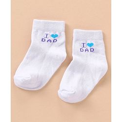 Cute Walk by Babyhug Cotton Anti Bacterial Ankle Length Socks Stripes Design Pack of 5 - Multicolour