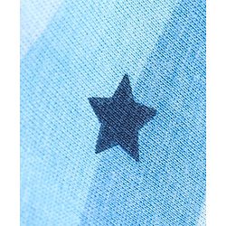 Babyhug Cotton Knit Full Sleeves Night Suit Star Print - Blue