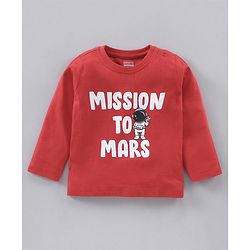 Babyhug Cotton Knit Full Sleeves T-Shirts Multi-Print Pack of 5 - Multicolour