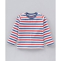 Babyhug Cotton Knit Full Sleeves T-Shirts Multi-Print Pack of 5 - Multicolour