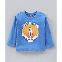 Babyhug Cotton Knit Full Sleeves T-Shirts Multi-Print Pack of 5 - Multicolour