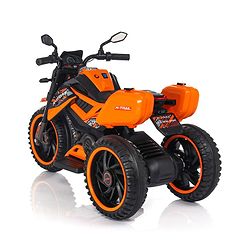 Babyhug KTM Three Wheel Battery Operated Ride On Bike - Orange