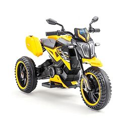 Babyhug KTM Three Wheel Battery Operated Ride On Bike - Yellow