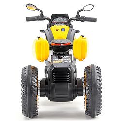 Babyhug KTM Three Wheel Battery Operated Ride On Bike - Yellow