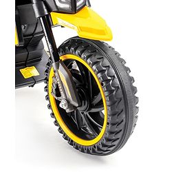 Babyhug KTM Three Wheel Battery Operated Ride On Bike - Yellow