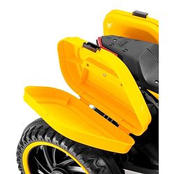 Babyhug KTM Three Wheel Battery Operated Ride On Bike - Yellow