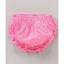 Babyhug 100% Cotton Antibacterial Bloomers Multiprint Pack Of 3 - Multicolor